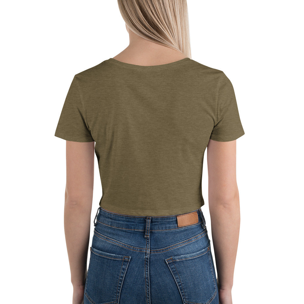 Crop Tee - Olive