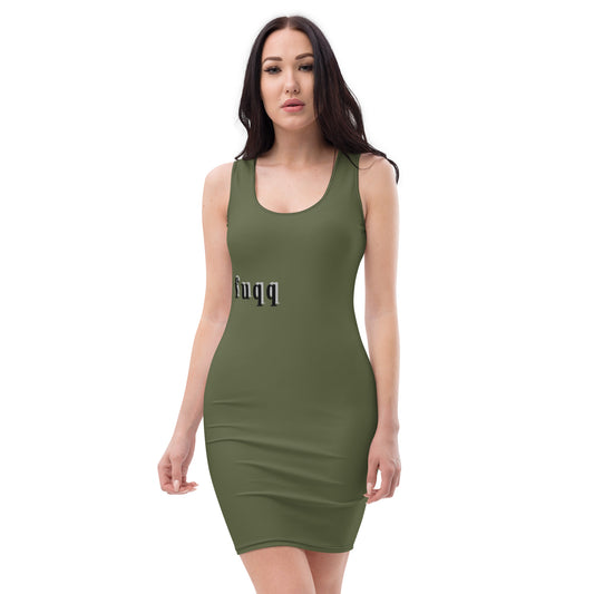 Bodycon dress Green