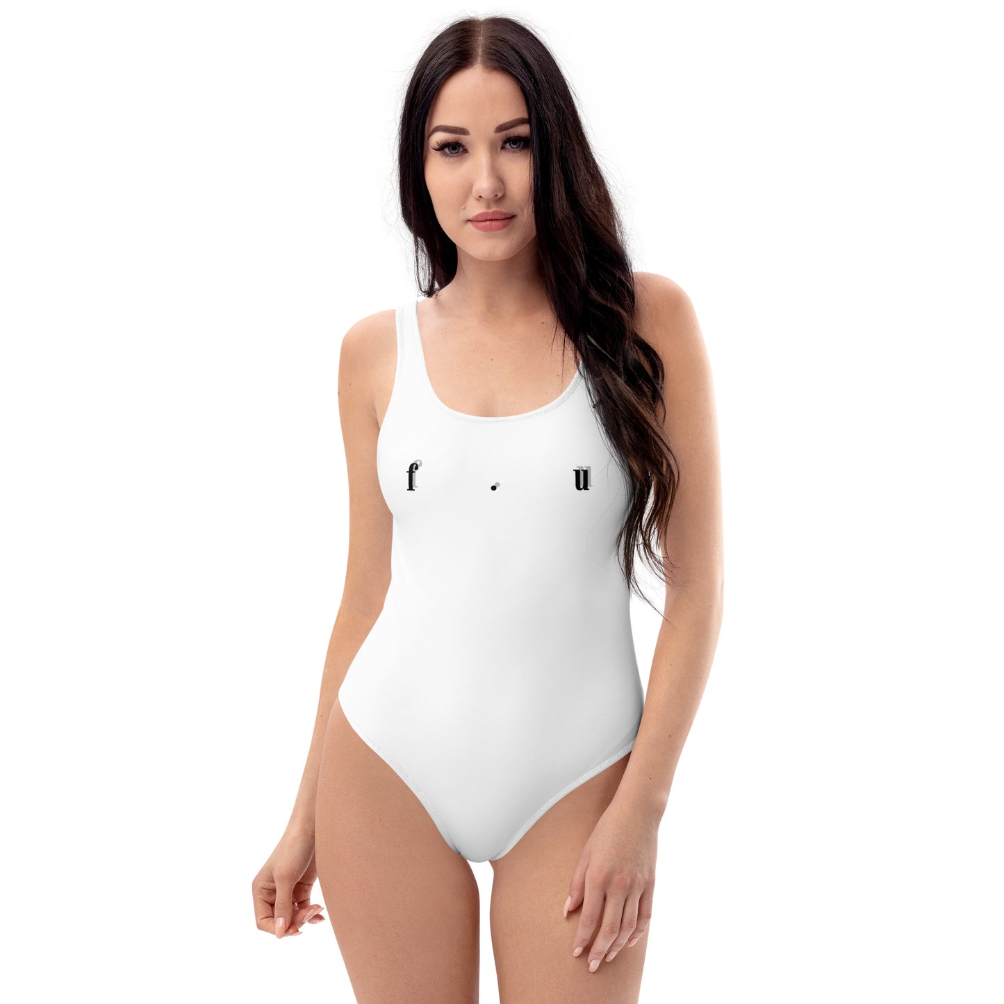 One-Piece Swimsuit White