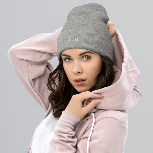 Cuffed Beanie Grey