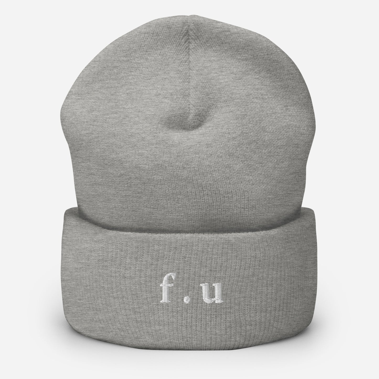 Cuffed Beanie Grey