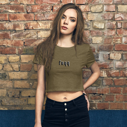 fuqq - Crop Tee Olive